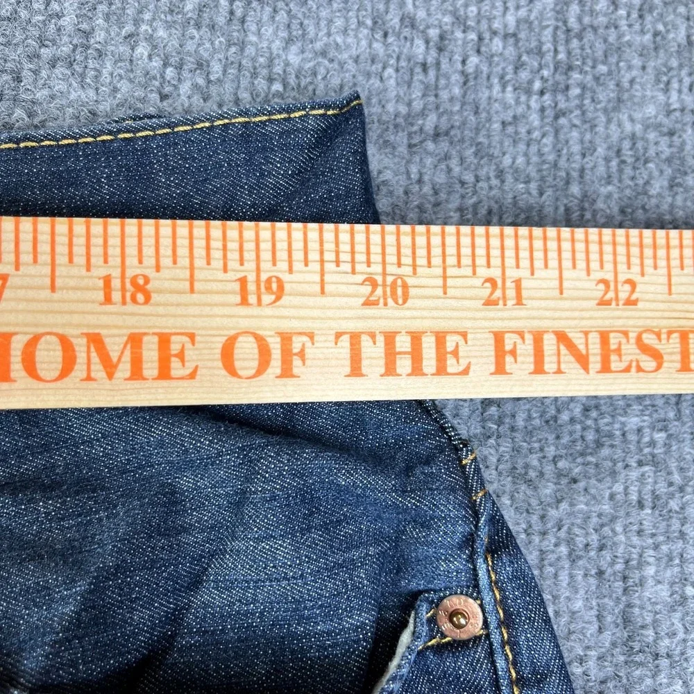 Levi's 569‎ Jeans Men's Rinse Blue Denim Classic Straight Zip Fly 40X30 - Flaws
